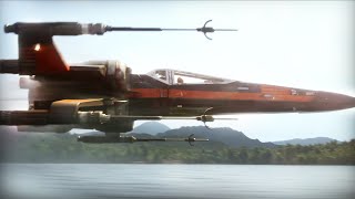 The Arrival Of The Resistance  4K Ultra HD  Star Wars The Force Awakens [upl. by Adlesirk418]