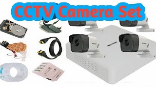 CCTV Camera Set  Security Camera Set  Hikvision camera installation  KM Technical [upl. by Areis]