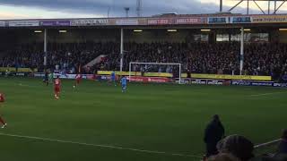 Josh Ginnelly goal v Coventry in slow mo 101118 [upl. by Vasili]