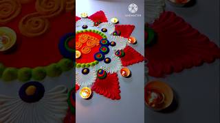 Navratri amp Diwali special rangoli design🌹🌹🌹 Laxmi paul rangoli  Dasara rangoli design 2024 [upl. by Aihsemot]