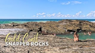 Snapper Rocks  Coolangatta Australia [upl. by Aryt334]