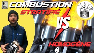 ⭕Combustion stratifié VS homogène essence richesse injection afr CGI audi FSI [upl. by Bathsheba]