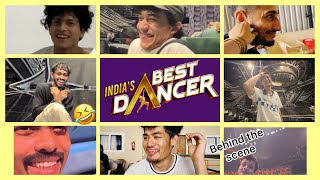 India best dancer season 4  behind the scene fun amp hardwork  arjun sathe pankaj thapa [upl. by Anawit]