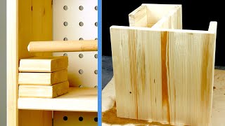 12 unglaublich simple DIY Möbel aus Holz zum Selberbauen [upl. by Liuka]