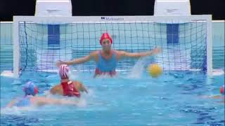 WaterPolo  Euro League Femme 20202021  Olympiacos  Dunaujvaros Les buts  Finale [upl. by Matta]