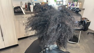 Texturizing natural hair [upl. by Bilow691]