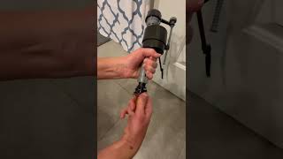 FLUIDMASTER 400A TOILET FILL VALVE  TOILET WONT FLUSH OR FILL  How to Replace  EASY FIX [upl. by Ydisac]