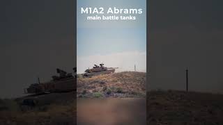 M1A2 Abrams main battle tanks in action abramstank usmilitary [upl. by Neladgam]