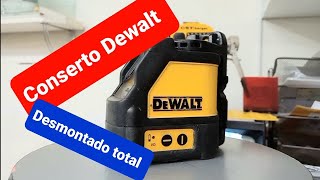 Nivel a laser Dewalt conserto desmontagem Completa [upl. by Schlosser587]