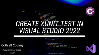 Create xUnit test in Visual Studio 2022 [upl. by Coridon767]