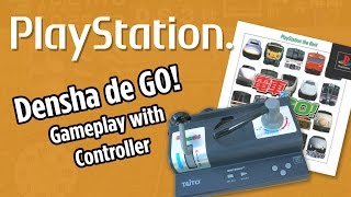 Densha de Go gameplay with controller 電車でGO Playstation PS1 [upl. by Aniez702]