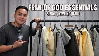 Fear of God Essentials Winter 2024 SIZING amp STYLING GUIDE [upl. by Arihk233]