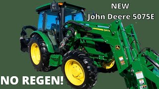 NEW John Deere 5075E No Regen John Deere Engine with DOC [upl. by Nuzzi591]