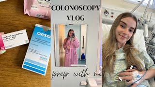 PREP WITH ME FOR MY COLONOSCOPY vlog [upl. by Peursem]