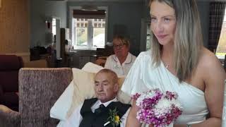 Cumbernauld father gives daughter away at wedding before he dies [upl. by Graybill]