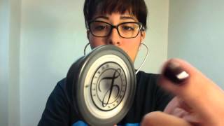 How to USE and CLEAN a Stethoscope [upl. by Faus]