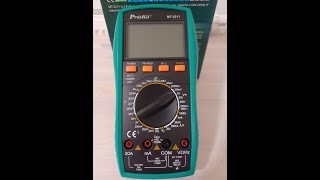 UNBOXING Proskit MT5211 DIGITAL MULTIMETER [upl. by Fayina]