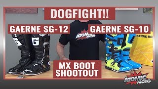 DOGFIGHT  Gaerne SG10 Gaerne SG12 Comparison [upl. by Mclain576]