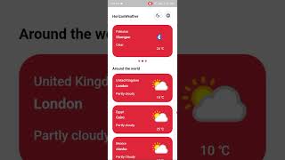 Horizon Weather App Demonstration [upl. by Loveridge732]