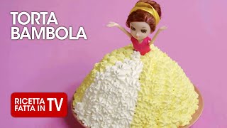 TORTA BAMBOLA di Benedetta Rossi  Ricetta TV Fatto in Casa per Voi [upl. by Eugor]