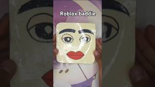 Roblox baddie makeup  roblox  diy  baddie  craft  paper play  Avika Tomar [upl. by Aicelf396]