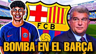 🔴🔵😱 ¡URGENTE ¿¡YAMAL JUGARÁ EN EL PSG ¡NOTICIAS DEL BARÇA YA barcelonahoy [upl. by Musa]