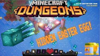 EPONYMOUS SQUID Easter Egg  Minecraft Dungeons [upl. by Nnyloj]