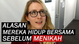 Alasan Bule Tinggal Serumah Sebelum Menikah  QampA [upl. by Jane]