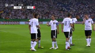 Deutschland vs Österreich 62 Alle Tore Highlights EMQuali 020911 HD [upl. by Notsniw]