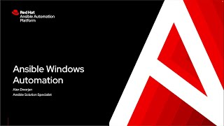 Ansible Windows Automation [upl. by Aneed]