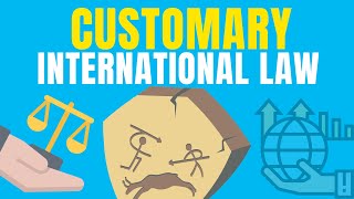 Customary International Law Customs Opinio Juris State Practice [upl. by Ayotl]