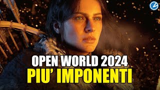 I 5 GIOCHI OPEN WORLD più intriganti che vogliamo nel 2024 [upl. by Adao493]