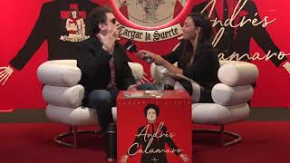 Entrevista  Andrés Calamaro con Ayelén Velázquez [upl. by Heigho]