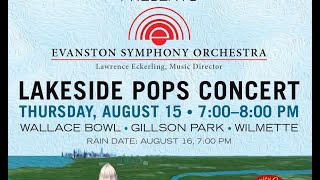 Evanston Symphony Orchestra Summer Pops concert [upl. by O'Rourke]