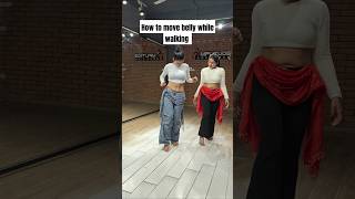 BELLY WALK  HOW TO MOVE YOUR BELLY Tutorial  Mere Mehboob [upl. by Anika]