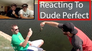 TXMB Reacts To Dude Perfects quotFishing Stereotypesquot [upl. by Yerggoeg727]