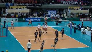 洛南 vs 福井工大福井 春高バレー2017 2回戦より Japan volleyball [upl. by Eremehc]