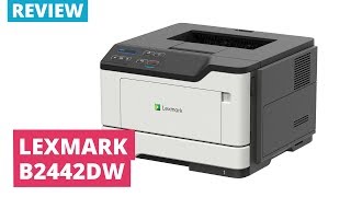 Printerland Review Lexmark B2442dw A4 Mono Laser Printer [upl. by Gambell]