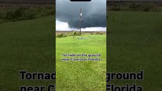 Tornado On The Ground Near Clewiston Florida [upl. by Ladin]