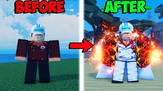 Awakening FINAL MAGMA Fruit and Becoming AKAINU In One Piece Roblox [upl. by Ki]