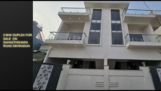 3 BHK INDEPENDENT DUPLEX FOR SALE IN DEHRADUN [upl. by Massie727]