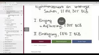 Crashkurs Sachenrecht II  Immobiliarsachenrecht [upl. by Robenia]