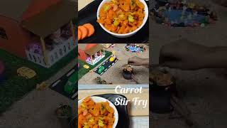 International Poriyal Carrot Beans Poriyal Easy and Healthy Poriyal Mini Food [upl. by Rialc959]