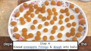 Pineapple Tart Recipe Video [upl. by Orna]