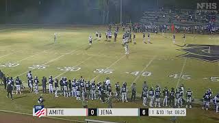 Amite vs Jena LHSAA Div III Non Select Quarterfinal [upl. by Ahsekin]