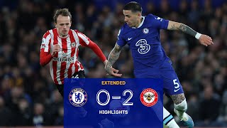 Chelsea 02 Brentford  Highlights  EXTENDED  Premier League 2223 [upl. by Aikaz192]