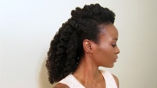 Fluffy Twist Out amp Style Shea Moisture amp HerGivenHair [upl. by Sammy]