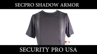 SecPro Concealable Shadow Armor Carrier [upl. by Nellaf933]