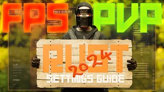 BEST RUST SETTINGS FOR PVP FPS AND VISIBILITY FOR 2024 RUST  WARRIORRUST SETTINGS [upl. by Faustus]