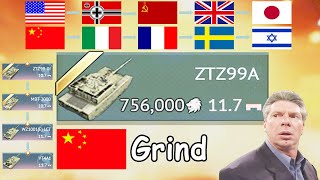 Grind All Nations Tech Tree 💀 Part 6 💀 China [upl. by Edwyna]